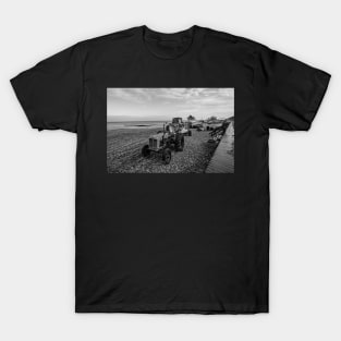 Traditional crab fishing boats on Cromer beach, Norfolk T-Shirt